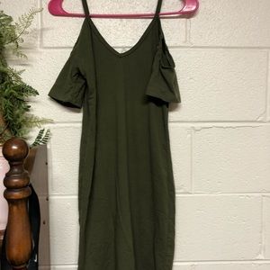 Dark Green Dress